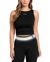 Guess Women's Nina Sleeveless Side-Ruched Top