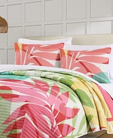 J by J Queen Bold Tiki 3-Pc. Quilt Set, King/California King