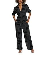 Ella Rafaella Petite Eco Fabric Pull On Wide Leg Pants