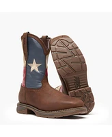 Durango Men's Rebel by Steel Toe Texas Flag Western Boot