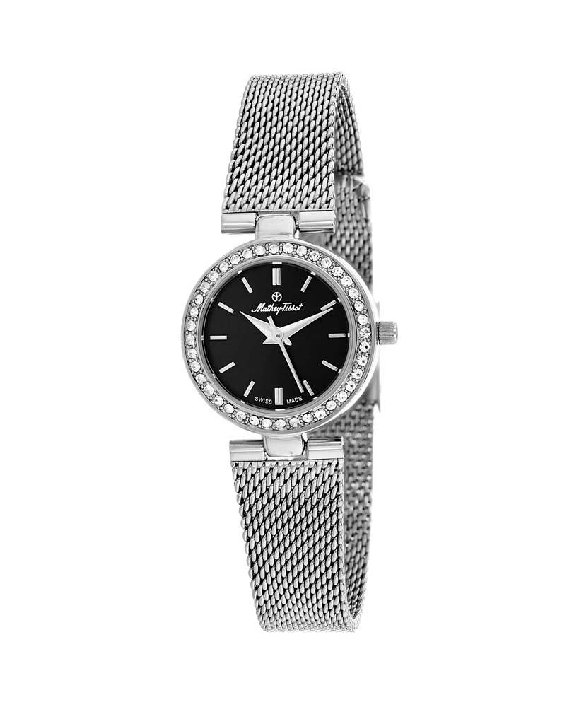 Mathey Tissot Women's Fleury Xv Black Dial Watch - F003AN