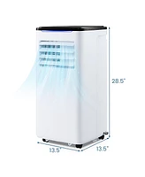 8000 Btu(Ashrae) Portable Air Conditioner with 3 Modes