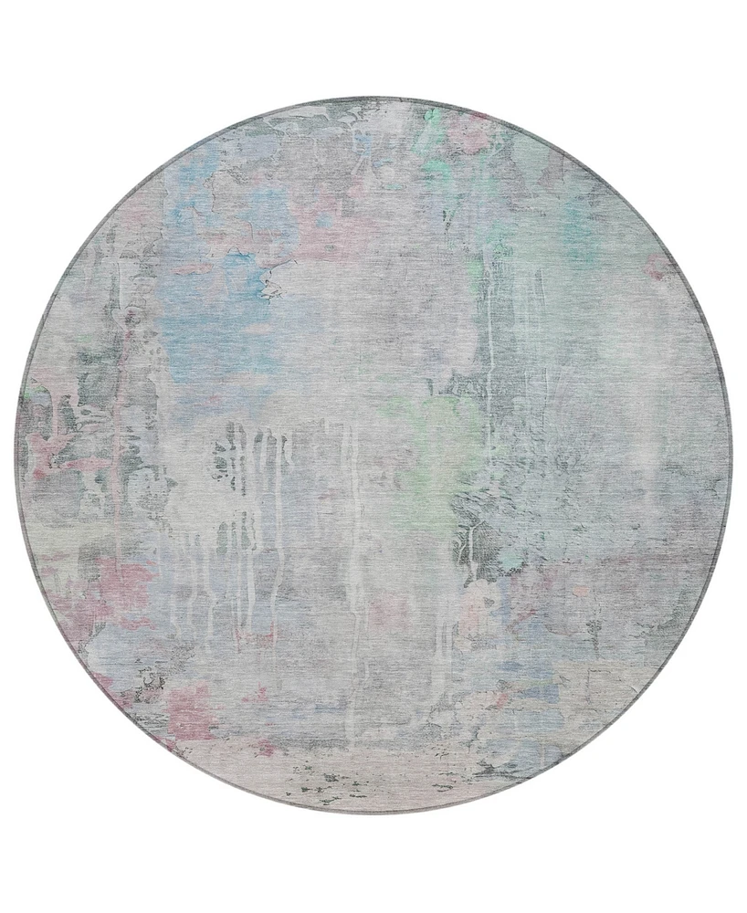Addison Chantille Machine Washable ACN1233 8'x8' Round Area Rug