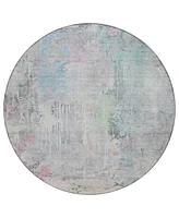 Addison Chantille Machine Washable ACN1233 8'x8' Round Area Rug