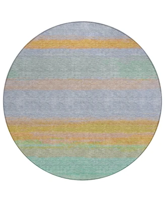 Addison Chantille Machine Washable ACN1273 8'x8' Round Area Rug