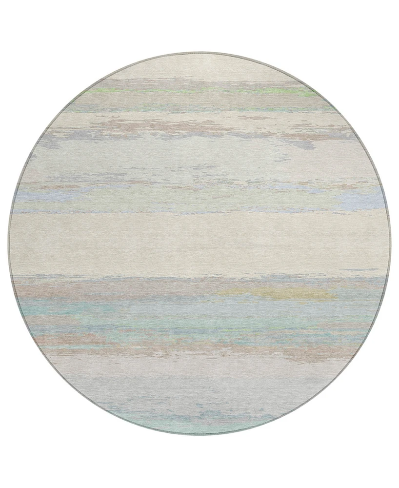 Addison Chantille Machine Washable ACN1283 8'x8' Round Area Rug