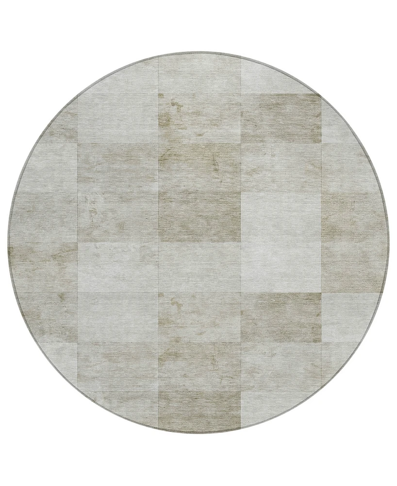 Addison Chantille Machine Washable ACN1255 8'x8' Round Area Rug