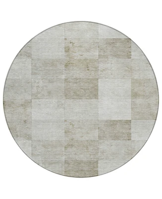 Addison Chantille Machine Washable ACN1255 8'x8' Round Area Rug