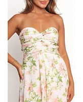 Petal and Pup Women's Marta Strapless Midi Dress
