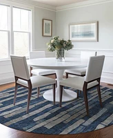 Addison Chantille Machine Washable ACN1304 8'x8' Round Area Rug