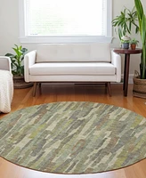 Addison Chantille Machine Washable ACN1314 8'x8' Round Area Rug