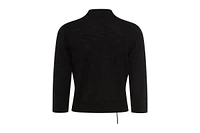 Olsen Women's Cropped Cardigan with Waist Tie