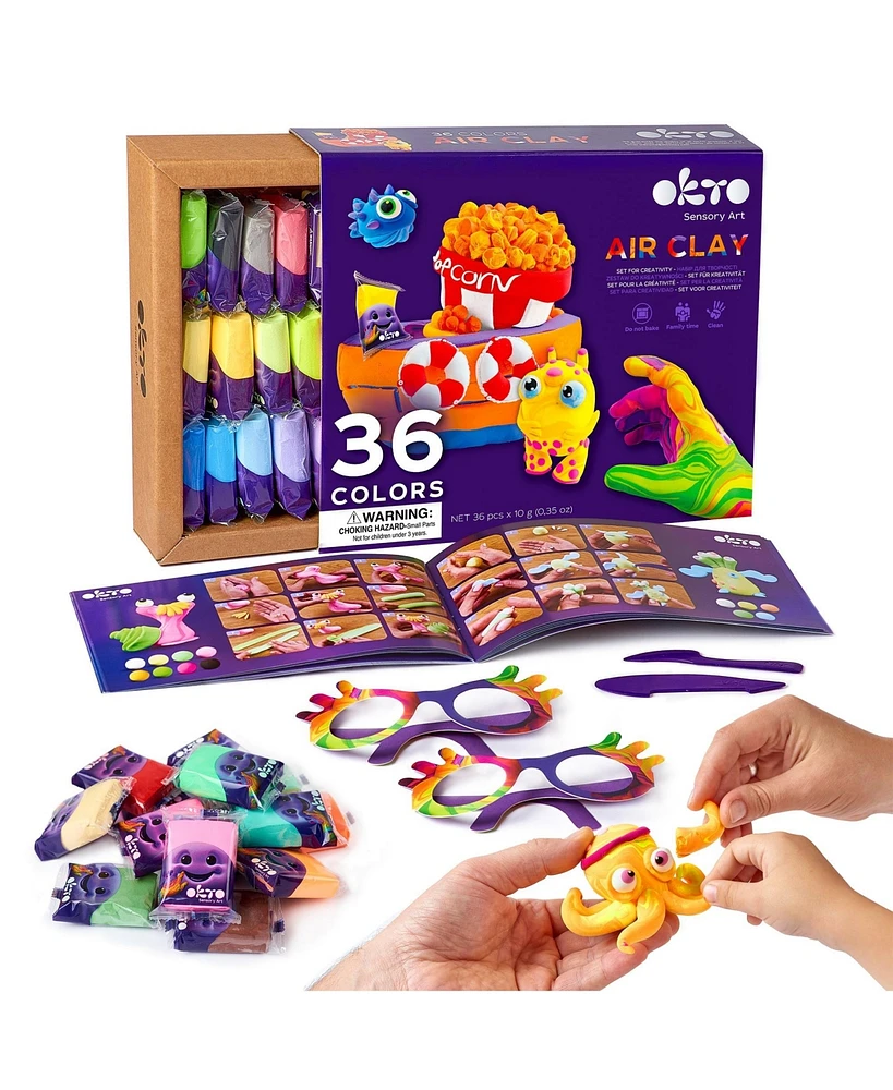 Okto Sensory Art 3D Woodcraft “Tenderness” – Succulent Craft Kit