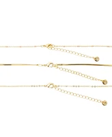 Unwritten Seashell Pendant Layered Necklace Set