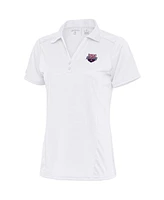 Antigua Women's White Usa Swimming Tribute Polo Shirt