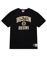 Mitchell & Ness Men's Black Boston Bruins Legendary Slub T-Shirt