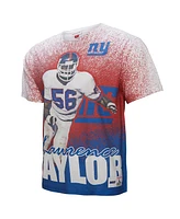 Mitchell & Ness Men's Lawrence Taylor Gray New York Giants Burst Retired Player T-Shirt