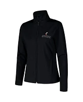 Under Armour Women's Black Cincinnati Bearcats Sweat-Wicking Soft Motion Full-Zip Jacket