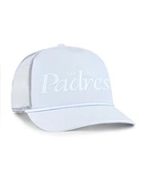 '47 Brand Men's Light Blue San Diego Padres Foundation Script Hitch Adjustable Trucker Hat