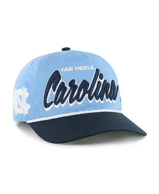 '47 Brand Men's Carolina Light Blue North Carolina Tar Heels Drop shadow Rope Hitch Adjustable Hat