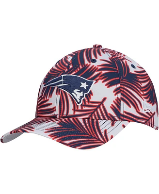 New Era Men's Gray England Patriots Palms 39THIRTY Flex Hat