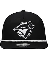 New Era Men's Black Toronto Blue Jays Golfer Snapback Hat