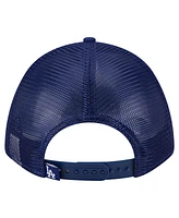 New Era Men's Royal Los Angeles Dodgers Minimalist 9FORTY A-Frame Adjustable Hat