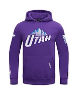 Pro Standard Men's Purple Utah Jazz 2024/25 City Edition Pullover Hoodie