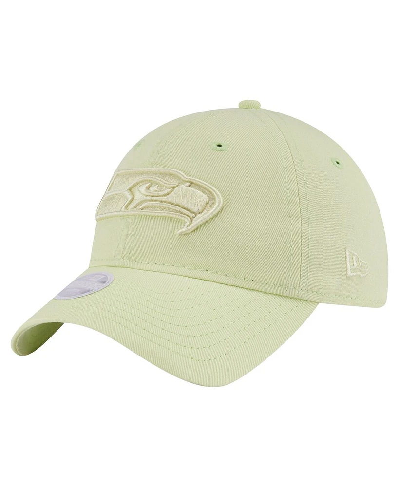 New Era Women's Green Seattle Seahawks Color Pack 9TWENTY Adjustable Hat