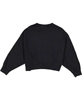 New Era Women's Black Chicago White Sox 2025 City Connect Cropped Enzyme Wash Pullover Sweatshirt
