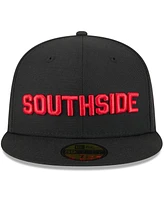 New Era Men's Black Chicago White Sox 2025 City Connect Fan Pack 59FIFTY Fitted Hat