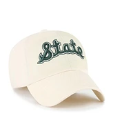 '47 Brand Men's Natural Michigan State Spartans Vault Clean Up Adjustable Hat