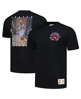 Mitchell & Ness Men's Vince Carter Black Toronto Raptors Hardwood Classics Nba Legends T-Shirt