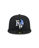New Era Men's Black Fort Wayne TinCaps Theme Nights 59FIFTY Fitted Hat