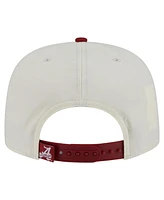 New Era Men's White Alabama Crimson Tide Collegiate 9FIFTY A-Frame Snapback Hat