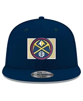 New Era Men's Navy Denver Nuggets State Pride 9FIFTY Snapback Hat
