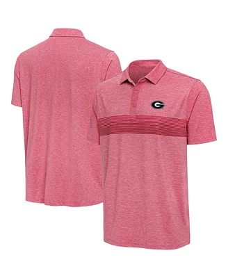 Antigua Men's Heather Red Georgia Bulldogs Dashing Polo Shirt