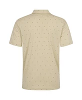 LevelWear Men's Cream Atlanta Braves Vision Polo Shirt