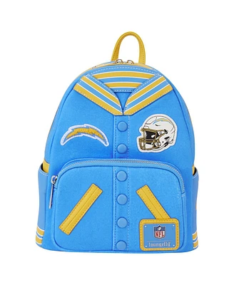 Loungefly Los Angeles Chargers Varsity Mini Backpack