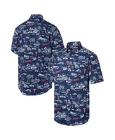Reyn Spooner Men's Navy Minnesota Twins Kekai Performance Button-Down Shirt