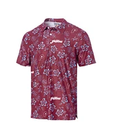 Reyn Spooner Men's Maroon Philadelphia Phillies Cooperstown Collection Performance Polo Shirt