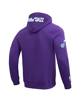Pro Standard Men's Purple Utah Jazz 2024/25 City Edition Pullover Hoodie