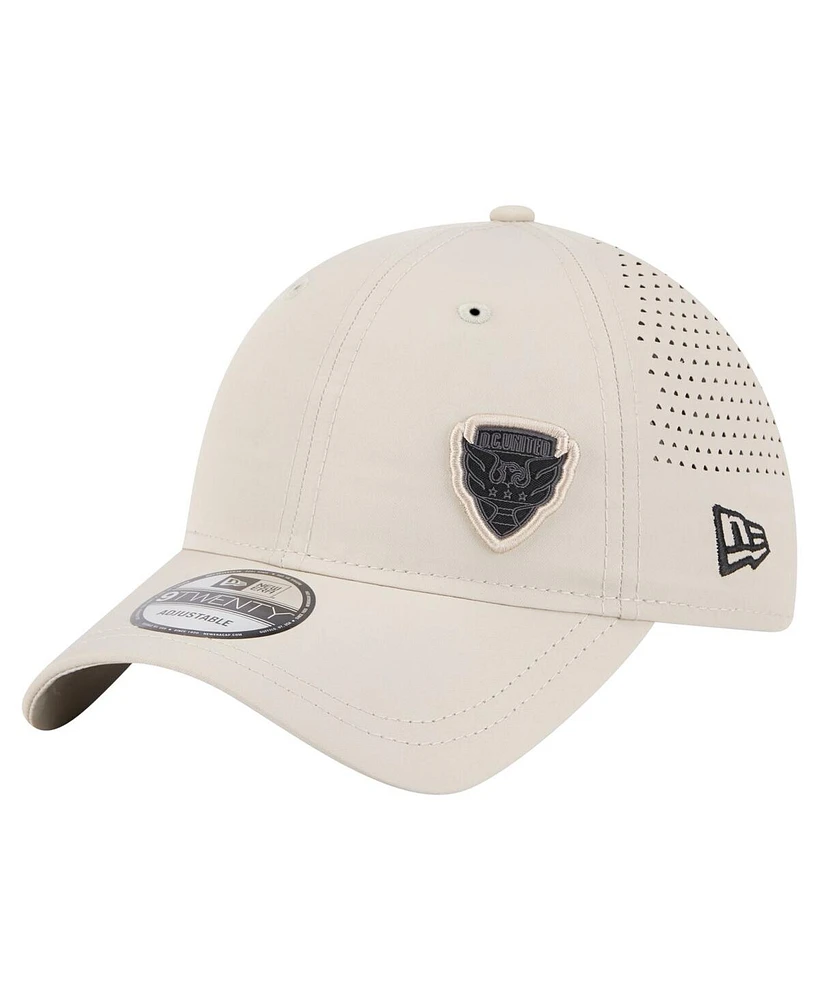 New Era Men's Tan D.c. United Active 9TWENTY Adjustable Hat