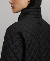 Lauren Ralph Women's Hooded Quilted Coat