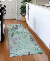 Addison Chantille Machine Washable ACN1578 2'3"x7'6" Runner Area Rug