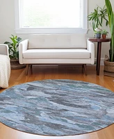 Addison Chantille Machine Washable ACN1346 8'x8' Round Area Rug