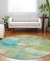 Addison Chantille Machine Washable ACN1356 8'x8' Round Area Rug