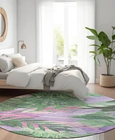 Addison Chantille Machine Washable ACN1496 8'x8' Round Area Rug