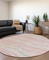 Addison Chantille Machine Washable ACN1586 8'x8' Round Area Rug