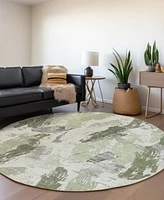 Addison Chantille Machine Washable ACN1596 8'x8' Round Area Rug